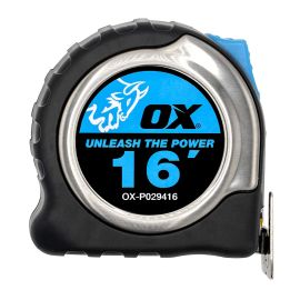 OX TOOLS Pro Stainless Steel 16-Foot Tape Measure with Magnetic Hook