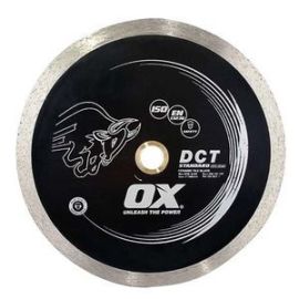 OX OX-DCT-7 Standard Ceramics 7" Diamond Blade - 7/8" - 5/8" Bore