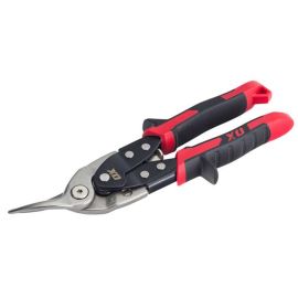 Ox Tool OX-P232801 Aviation Snips, Left Cut, Professional Heavy Duty - Red