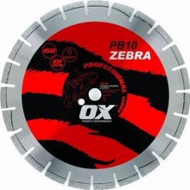 OX Tools OX-PB10-16 16 in. Professional Zebra Abrasive Saw Blade