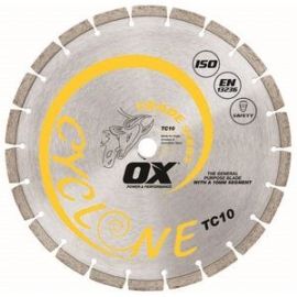 OX OX-TC10-10 Trade General Purpose 10'' Diamond Blade - DM-7/8'' - 5/8'' bore