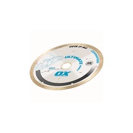 OX OX-UCT-10-1 Ultimate Cuts All Tiles 10'' Diamond Blade - 1'' bore