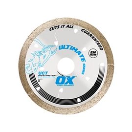OX UCT-7 7 in. Ultimate Cuts All Tiles Diamond Blade 7/8 - 5/8 in. Bore