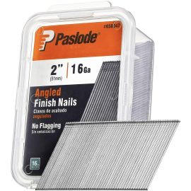 Paslode 650047 2-Inch by 16 Gauge 20 Degree Angled Galvanized Finish Nail 2,000 per box
