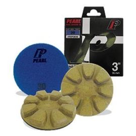 Pearl Abrasive 877790 3 inch 100 grit Pearl Dry Concrete Polishing Pads (6 pk kit)