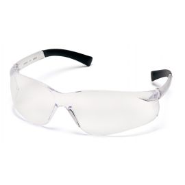 Pyramex Safety S2520S ZTEK Safety Glasses Clear Lens with Clear Temples