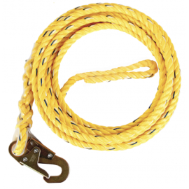 Guardian 01330 25' Standard 5/8" Rope w/ Snaphook end