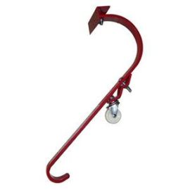 Qual-Craft 2481 Ladder Hook with Wheel, One Hook | Dynamite Tool