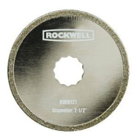 Rockwell RW9127 Sonicrafter 2-1/2 in. Diamond Coated saw blade 1 Pc