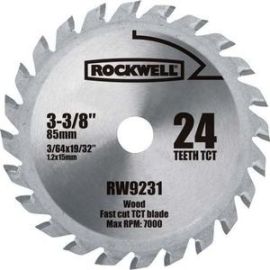 Rockwell RW9231 3-3/8 in. VERSACUT 24 Tooth Carbide Tipped Blade