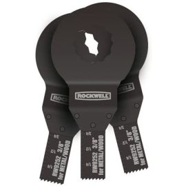 Rockwell RW9252.3 SoniCrafter Oscillating Multitool 3/8-Inch Universal End Cut Blade, 3-piece