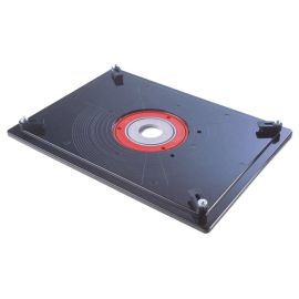 Rousseau 3509 Deluxe Base Plate with Removable Insert Rings,
