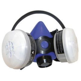 SAS Safety 2761-50 Professional Blue Half Mask Respirator - Large