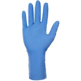 SAS Safety 6607-40 Derma-Max Powder Free Exam Grade Disposable Nitrile 8 Mil Gloves,Medium, Box of 50 