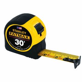 Stanley 33-730 30 feet x 1-1/4 inch FatMax Tape Rule Reinforced with Blade Armor Coating