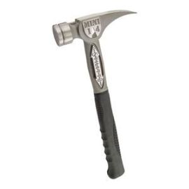 Stiletto TBM14RMS, 14 oz. Mini Ti Bone Hammer (Replaceable Milled Steel Face and Straight Handle) 15.25" Straight Grip. |Dynamite Tool