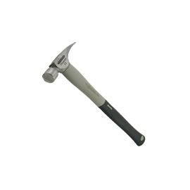 Stiletto Ti12SS-P 12-inch Smooth Face Claw Hammer-Straight 18-in. Poly-Fiberglass Handle with an AirGrip