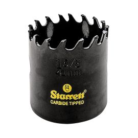 Starrett CT158 High Performance Triple Chip Tungsten Carbide Tipped Hole Saw 1-5/8 in. (41 mm) Diameter