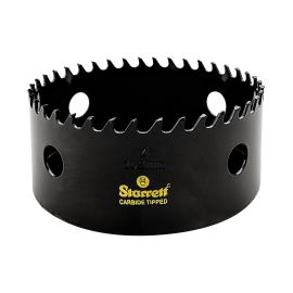 Starrett CT400 High Performance Triple Chip Tungsten Carbide Tipped Hole Saw 4 in. (102 mm) Diameter