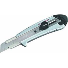 Tajima AC-701S Rock Hard Aluminist Dial Lock Knife 25mm (1 in.) 3 Blades - Silver