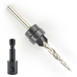 Big Horn 18926 # 10 Complete Countersink W/Taper Drill & Quick-Change 1/4 Inch Hex Shank Adapter From W.L. Fuller (C5M)