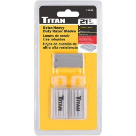 Titan 11039 20 Pack Extra-Heavy Duty Razor Blades | Dynamite Tool