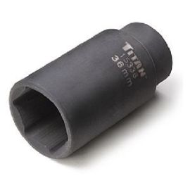 Titan 15336 1/2 in. Drive Axle Nut Impact Socket 36mm