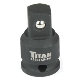Titan 48354 3/8" x 1/2" Drive Increasing Impact Adapter