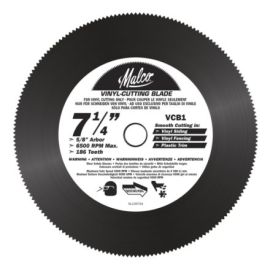 Malco VCB1 7-1/4" Vinyl Cutting Circular Saw Blade