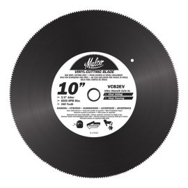 Malco VCB2EV 10" Vinyl Cutting Circular Saw Blade