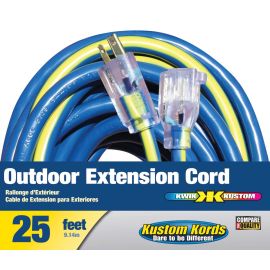 Voltec 05-00348 3-Conductor 300V SJTW 12/3 AWG Extension Cord 25-ft.