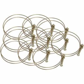 Woodstock D4348 Wire Hose Clamp 2-1/2", 10 pk.