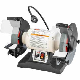 Shop Fox W1840 8" Variable-Speed Grinder with Work Light | Dynamite Tool 