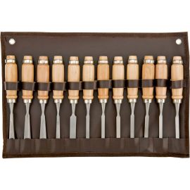 Woodstock D2227 12 pc. Carving Chisel Set | Dynamite Tool